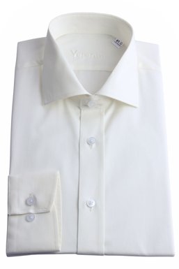 Рубашка мужская классическая VK-187 (кремовый), 43, (170-176) S