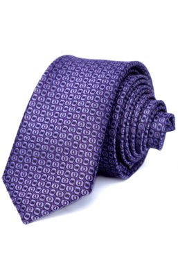 Краватка, V6002 бузковий, 6см
