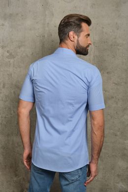 Рубашка мужская классическая VK — 300К/S (голубой), 37, (170-176) S