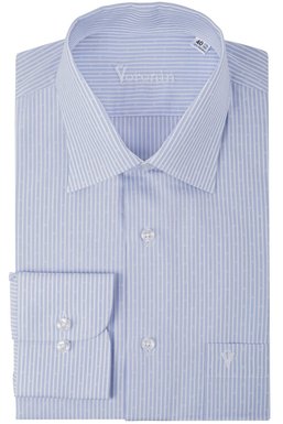 Рубашка мужская классическая VK-345 (голубой), 44, (170-176) S