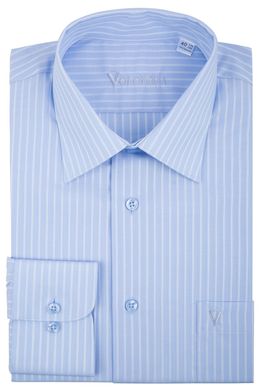 Рубашка мужская классическая VK-244 (голубой), 40, (176-182) M