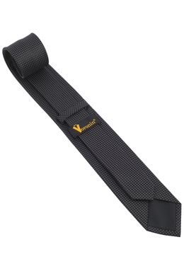 Краватка, V6004, чорний, 7см