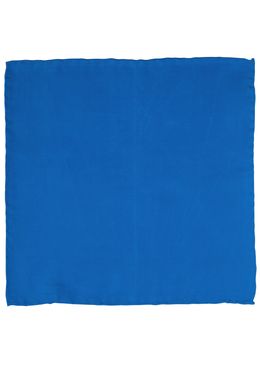 Декоративный платочек, 8364-5, синий, 31х31