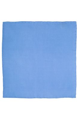 Декоративный платочек, 8364-6, голубой, 31х31