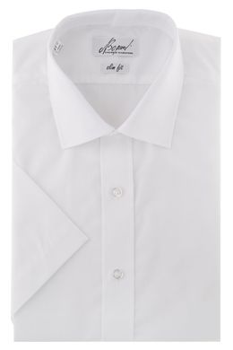 Рубашка мужская классическая VK — 300К/S (белый), 37, (176-182) M