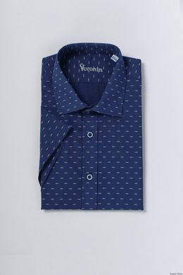 Рубашка мужская классическая VK — 300К/S (синий), 39, (176-182) M