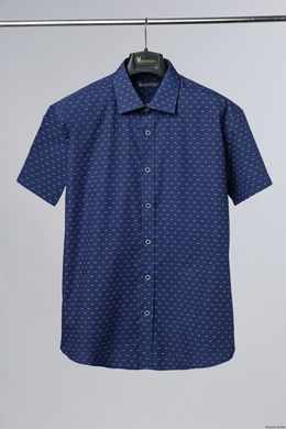 Рубашка мужская классическая VK — 300К/S (синий), 39, (182-188) L