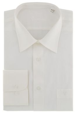 Рубашка мужская классическая VK — 345 (кремовый), 39, (170-176) S