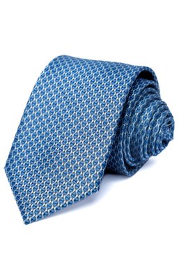 Краватка, V6002 синiй, 6см