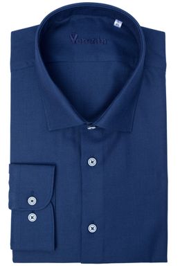 Рубашка мужская классическая VK-187N-345 (синий), 39, (188-194) XL