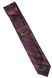 Краватка, V6004 бордовий з сірим, 7см