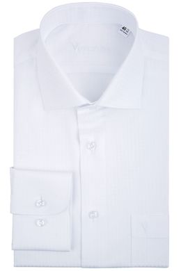 Рубашка мужская классическая VK-345-187 (белый), 40, (176-182) M