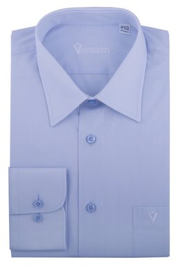 Рубашка мужская классическая VK-345 (св/голубой), 40, (182-188) L