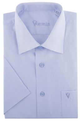 Рубашка мужская классическая VK-345К (св/голубой), 37, (170-176) S